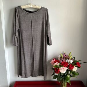 J.Jill Wearever Black/White Dress